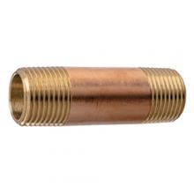 Paulin D113R-D3 - 1/2"x3 Pipe Long Nipple Brass