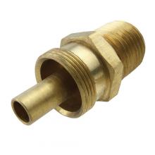 Paulin DB1492-6D - 3/8"x1/2" D.O.T. Air Brake Connector Body Brass