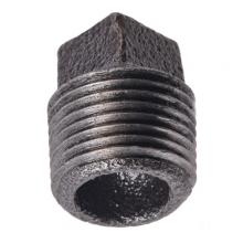 Paulin DBMG109-F - 1" Square Head Pipe Plug Cored MI FRGD sched 40 (150#) Galvanized