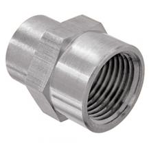 Paulin DSS119-HF - 1-1/2"x1" Pipe Reducing Coupling 316 Stainless Steel sched 40 (150#)