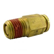 Paulin D7092-4B - 1/4"x1/4" PTC Quick Disconnect Brass