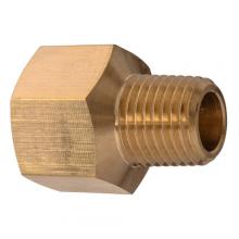 Paulin D120-DC - 1/2"x3/8" Pipe Adaptor Reducing Brass