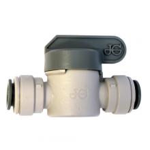 Paulin D6115-6 - 3/8" John Guest PTC Shut-Off Valve Acetal