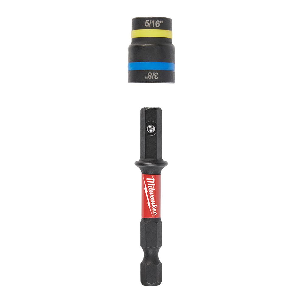 SHOCKWAVE Impact Duty™ 5/16” and 3/8” x 2-1/2” QUIK-CLEAR™ 2-in-1 Magnetic Nut Driver<span class=' ItemWarning' style='display:block;'>Item is usually in stock, but we&#39;ll be in touch if there&#39;s a problem<br /></span>