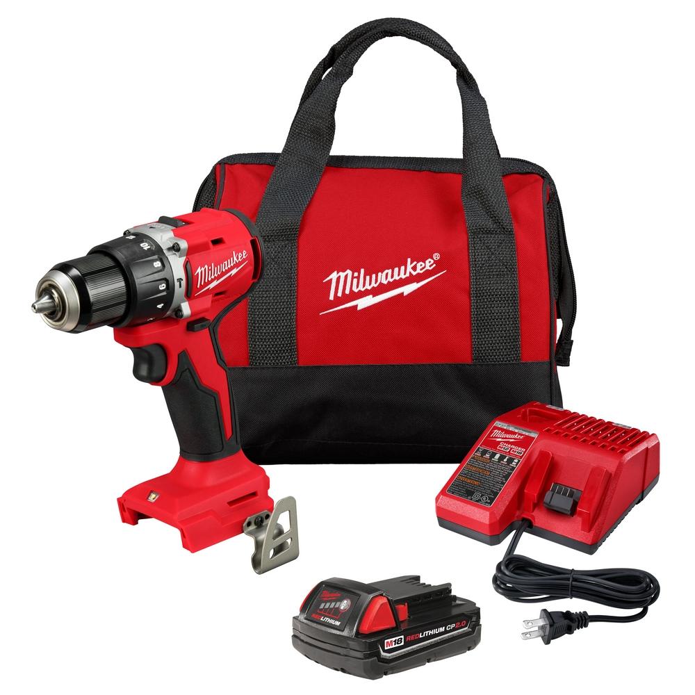 M18™ Compact Brushless 1/2&#34; Hammer Drill/Driver Kit<span class=' ItemWarning' style='display:block;'>Item is usually in stock, but we&#39;ll be in touch if there&#39;s a problem<br /></span>