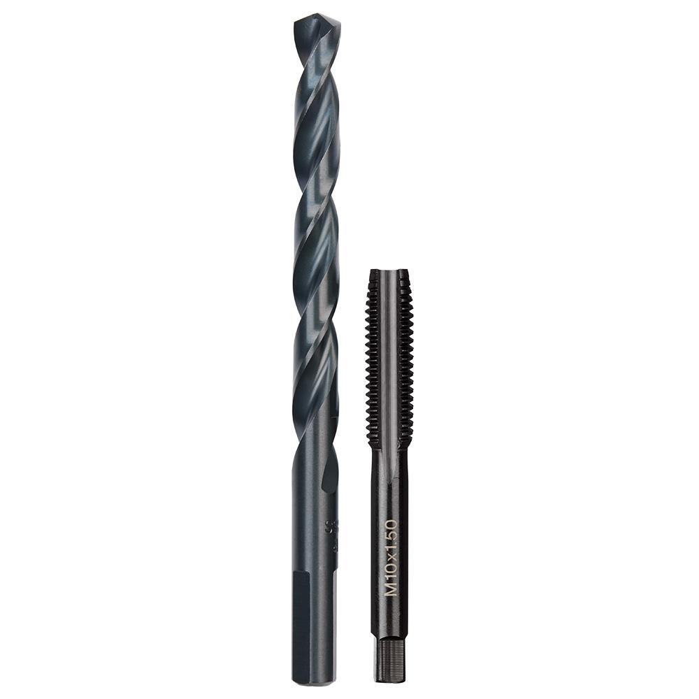 M10-1.50 mm Straight Flute Plug Tap & R Drill Bit<span class=' ItemWarning' style='display:block;'>Item is usually in stock, but we&#39;ll be in touch if there&#39;s a problem<br /></span>