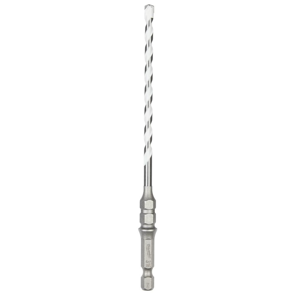 3/16&#34; x 6&#34; SHOCKWAVE™ Carbide Multi-Material Drill Bit for Concrete Screws<span class=' ItemWarning' style='display:block;'>Item is usually in stock, but we&#39;ll be in touch if there&#39;s a problem<br /></span>