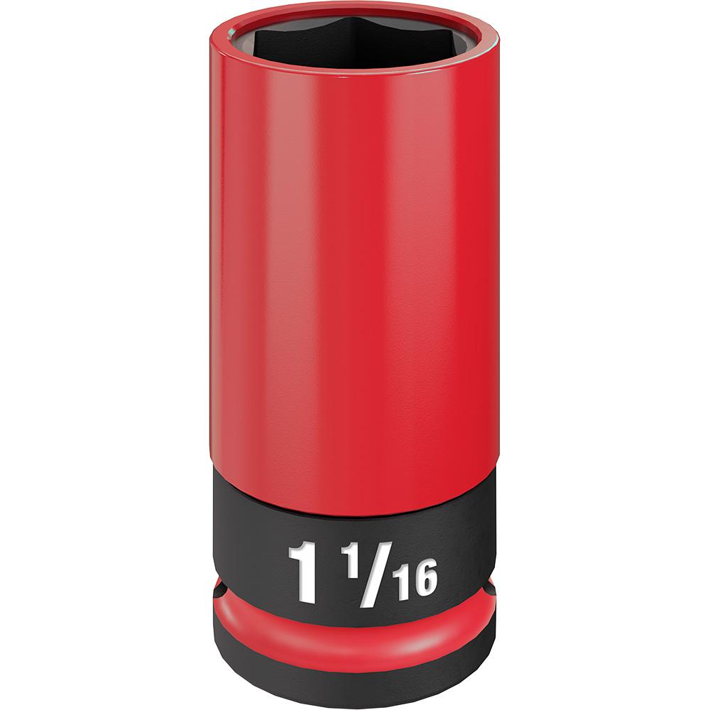 SHOCKWAVE Impact Duty™ 1/2 Drive 1-1/16&#34; SAE Lug Nut Wheel Socket<span class=' ItemWarning' style='display:block;'>Item is usually in stock, but we&#39;ll be in touch if there&#39;s a problem<br /></span>