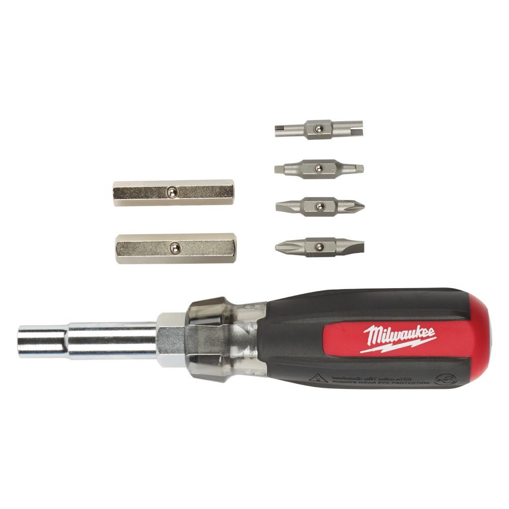 13-in-1 Cushion Grip Screwdriver with Schrader Bit<span class=' ItemWarning' style='display:block;'>Item is usually in stock, but we&#39;ll be in touch if there&#39;s a problem<br /></span>