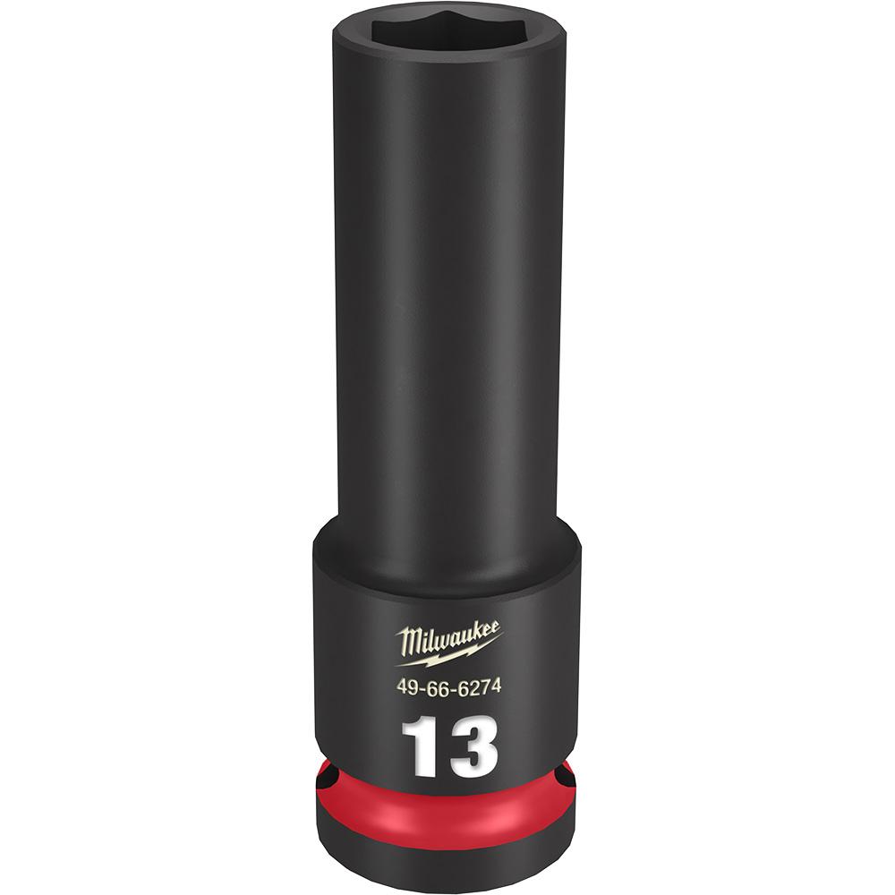 SHOCKWAVE™ Impact Duty™ 1/2&#34; Drive 13MM Deep 6 Point Socket<span class=' ItemWarning' style='display:block;'>Item is usually in stock, but we&#39;ll be in touch if there&#39;s a problem<br /></span>