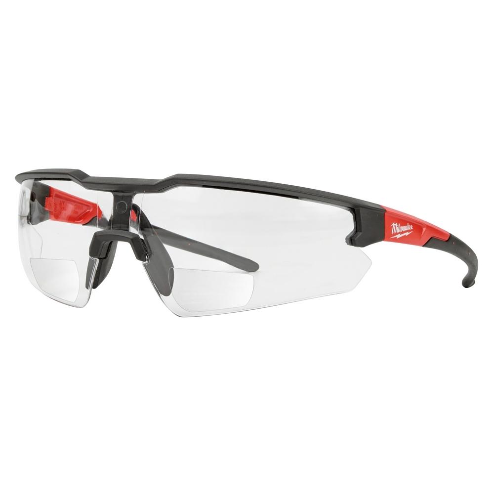 Safety Glasses - +1.00 Magnified Clear Anti-Scratch Lenses (Polybag)<span class=' ItemWarning' style='display:block;'>Item is usually in stock, but we&#39;ll be in touch if there&#39;s a problem<br /></span>