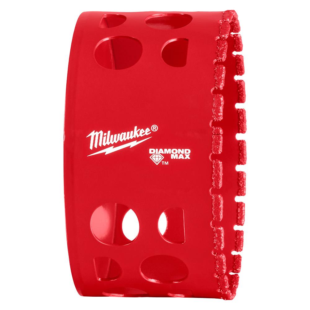 Milwaukee® 4&#34; Diamond Max™ Hole Saw<span class=' ItemWarning' style='display:block;'>Item is usually in stock, but we&#39;ll be in touch if there&#39;s a problem<br /></span>