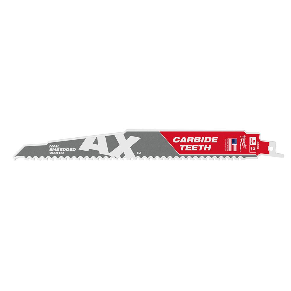 (25) 9&#34; CAX SAWZALL Blades<span class=' ItemWarning' style='display:block;'>Item is usually in stock, but we&#39;ll be in touch if there&#39;s a problem<br /></span>