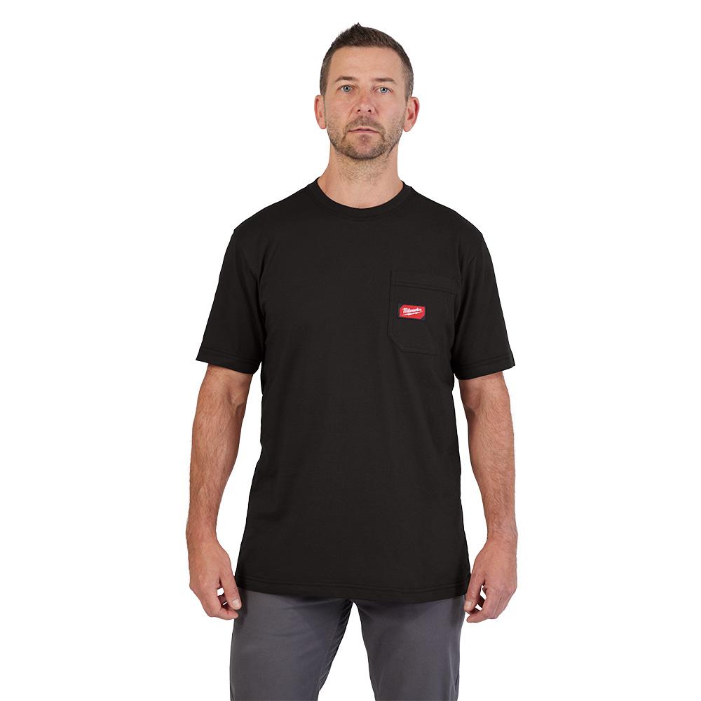 GRIDIRON™ Pocket T-Shirt - Short Sleeve Black XL<span class=' ItemWarning' style='display:block;'>Item is usually in stock, but we&#39;ll be in touch if there&#39;s a problem<br /></span>