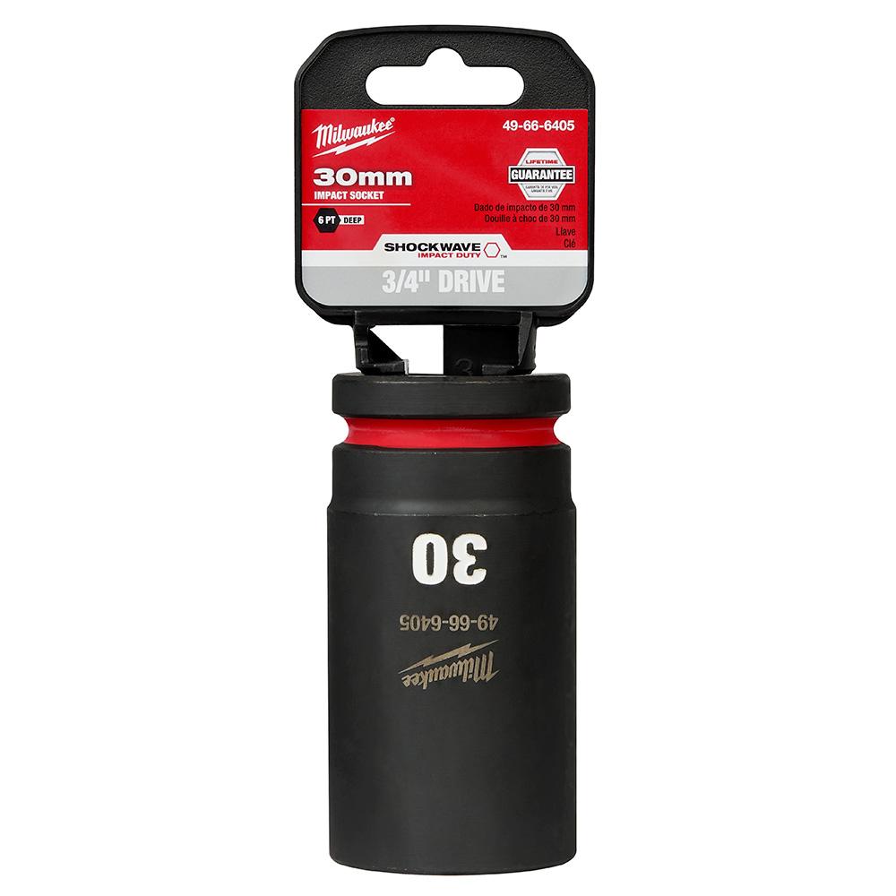 SHOCKWAVE™ Impact Duty™ 3/4&#34; Drive 30MM Deep 6 Point Socket<span class=' ItemWarning' style='display:block;'>Item is usually in stock, but we&#39;ll be in touch if there&#39;s a problem<br /></span>