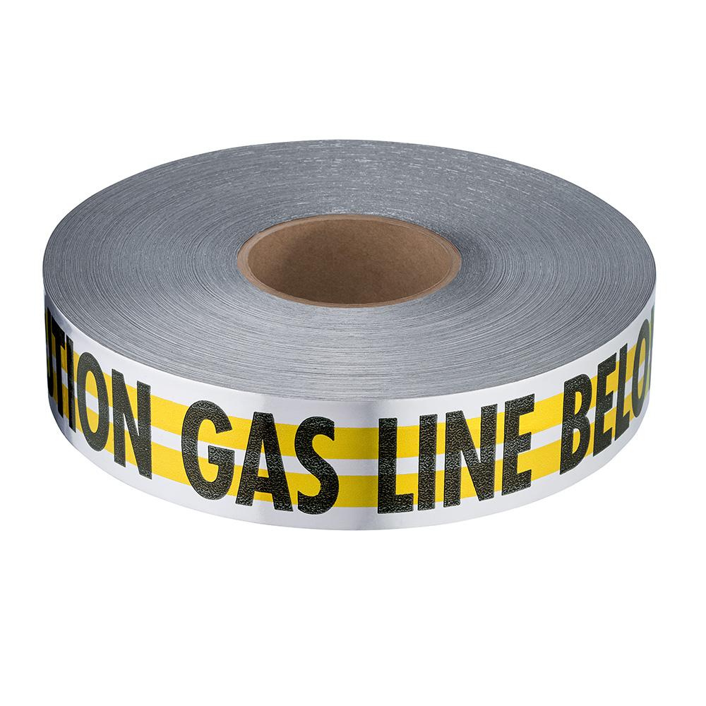 MAGNATEC® Premium Detectable Tape-Gas Line<span class=' ItemWarning' style='display:block;'>Item is usually in stock, but we&#39;ll be in touch if there&#39;s a problem<br /></span>