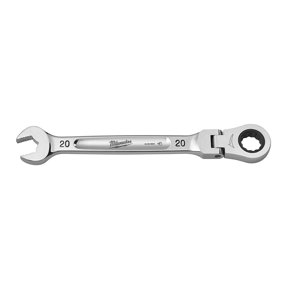 20mm Flex Head Ratcheting Combination Wrench<span class=' ItemWarning' style='display:block;'>Item is usually in stock, but we&#39;ll be in touch if there&#39;s a problem<br /></span>