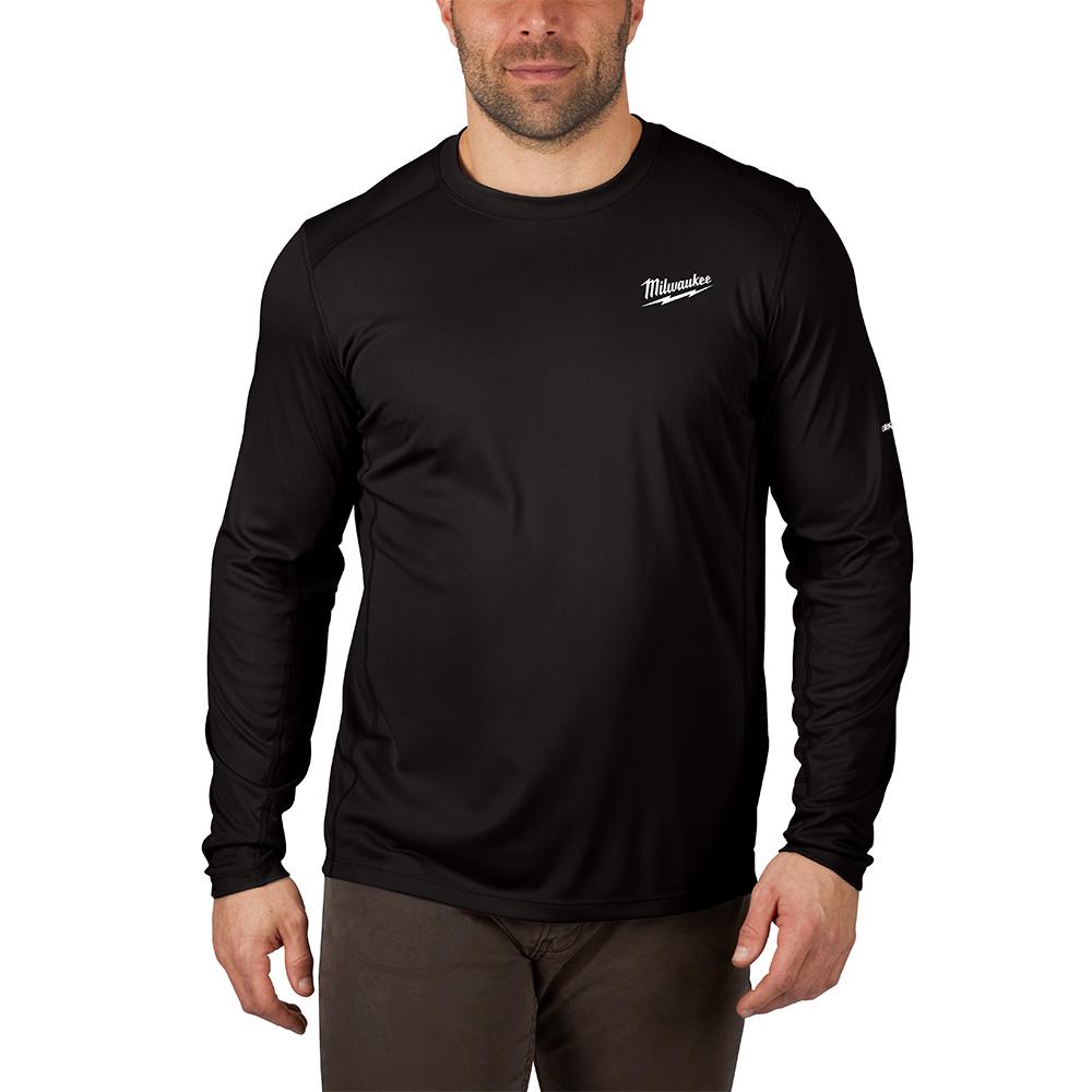 WORKSKIN™ Lightweight Performance Shirt - Long Sleeve - Black 2X<span class=' ItemWarning' style='display:block;'>Item is usually in stock, but we&#39;ll be in touch if there&#39;s a problem<br /></span>