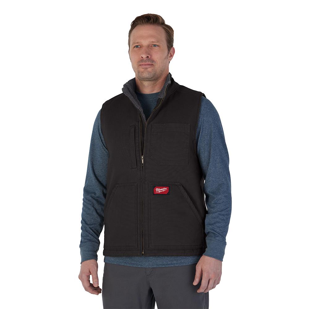 GRIDIRON™ Sherpa-Lined Vest - Black XL<span class=' ItemWarning' style='display:block;'>Item is usually in stock, but we&#39;ll be in touch if there&#39;s a problem<br /></span>