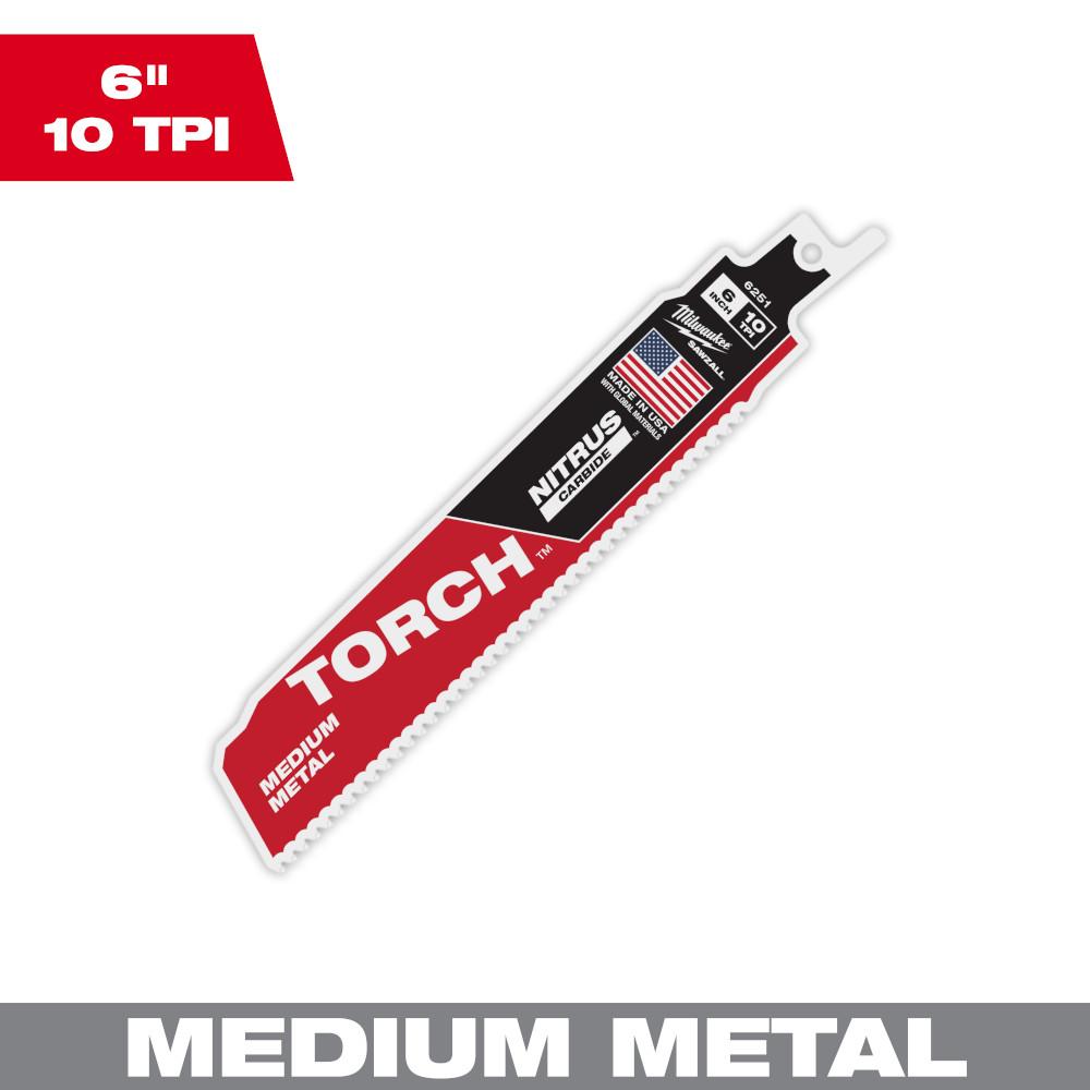 6&#34; 10TPI The TORCH™ with NITRUS CARBIDE™ Teeth for Medium Metal 1PK <span class=' ItemWarning' style='display:block;'>Item is usually in stock, but we&#39;ll be in touch if there&#39;s a problem<br /></span>