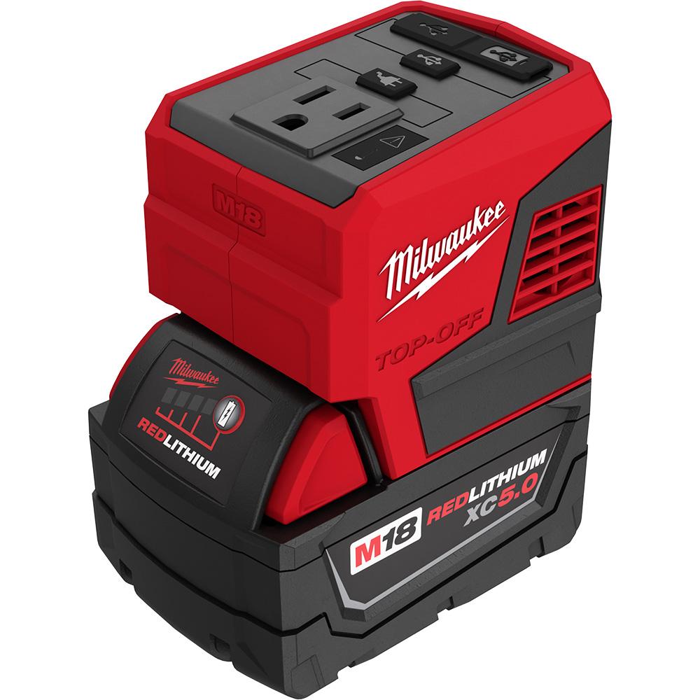 M18™ TOP-OFF™ 175W Power Supply & M18™ REDLITHIUM™ XC5.0 Battery Pack<span class=' ItemWarning' style='display:block;'>Item is usually in stock, but we&#39;ll be in touch if there&#39;s a problem<br /></span>