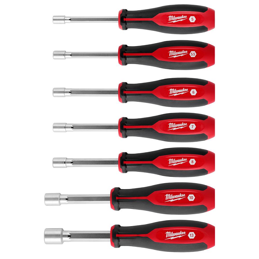 7pc Metric HollowCore™ Magnetic Nut Driver Set<span class=' ItemWarning' style='display:block;'>Item is usually in stock, but we&#39;ll be in touch if there&#39;s a problem<br /></span>