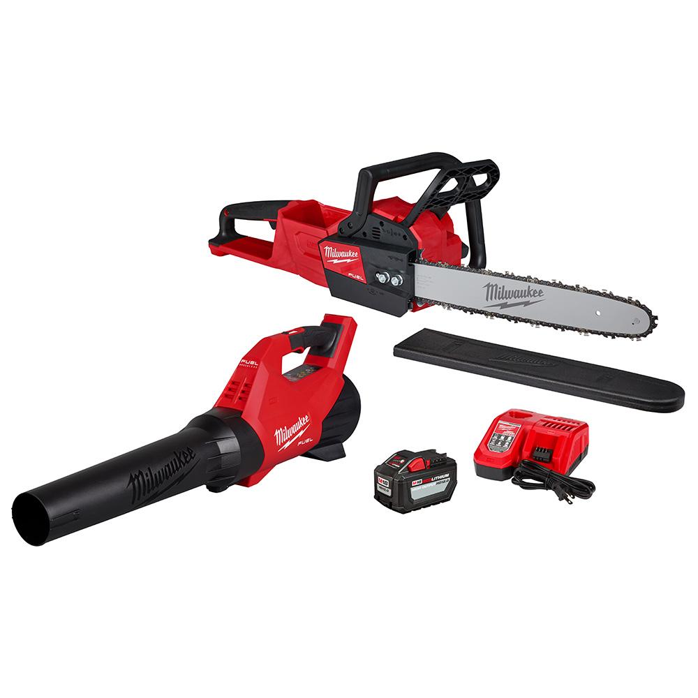 M18 FUEL™ Chainsaw Kit with Free Blower<span class=' ItemWarning' style='display:block;'>Item is usually in stock, but we&#39;ll be in touch if there&#39;s a problem<br /></span>