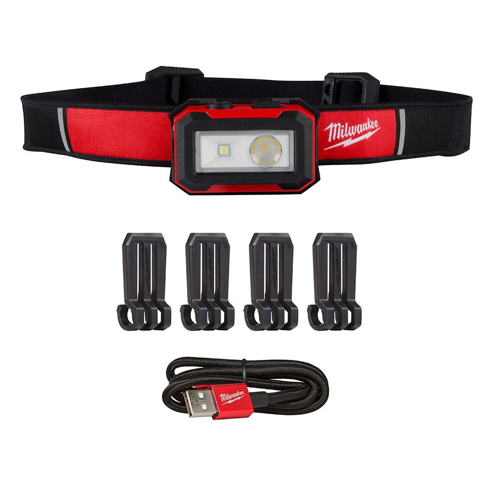 Milwaukee® Rechargeable Magnetic Headlamp And Task Light<span class=' ItemWarning' style='display:block;'>Item is usually in stock, but we&#39;ll be in touch if there&#39;s a problem<br /></span>