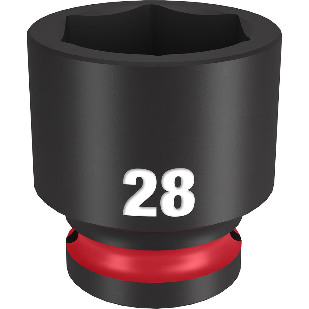 SHOCKWAVE™ Impact Duty™ 1/2&#34; Drive 28MM Standard 6 Point Socket<span class=' ItemWarning' style='display:block;'>Item is usually in stock, but we&#39;ll be in touch if there&#39;s a problem<br /></span>