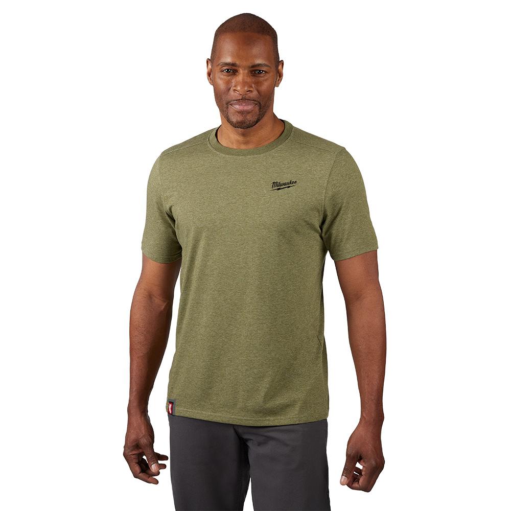 FREEFLEX™ Hybrid Work Tee - Short Sleeve - Green S<span class=' ItemWarning' style='display:block;'>Item is usually in stock, but we&#39;ll be in touch if there&#39;s a problem<br /></span>