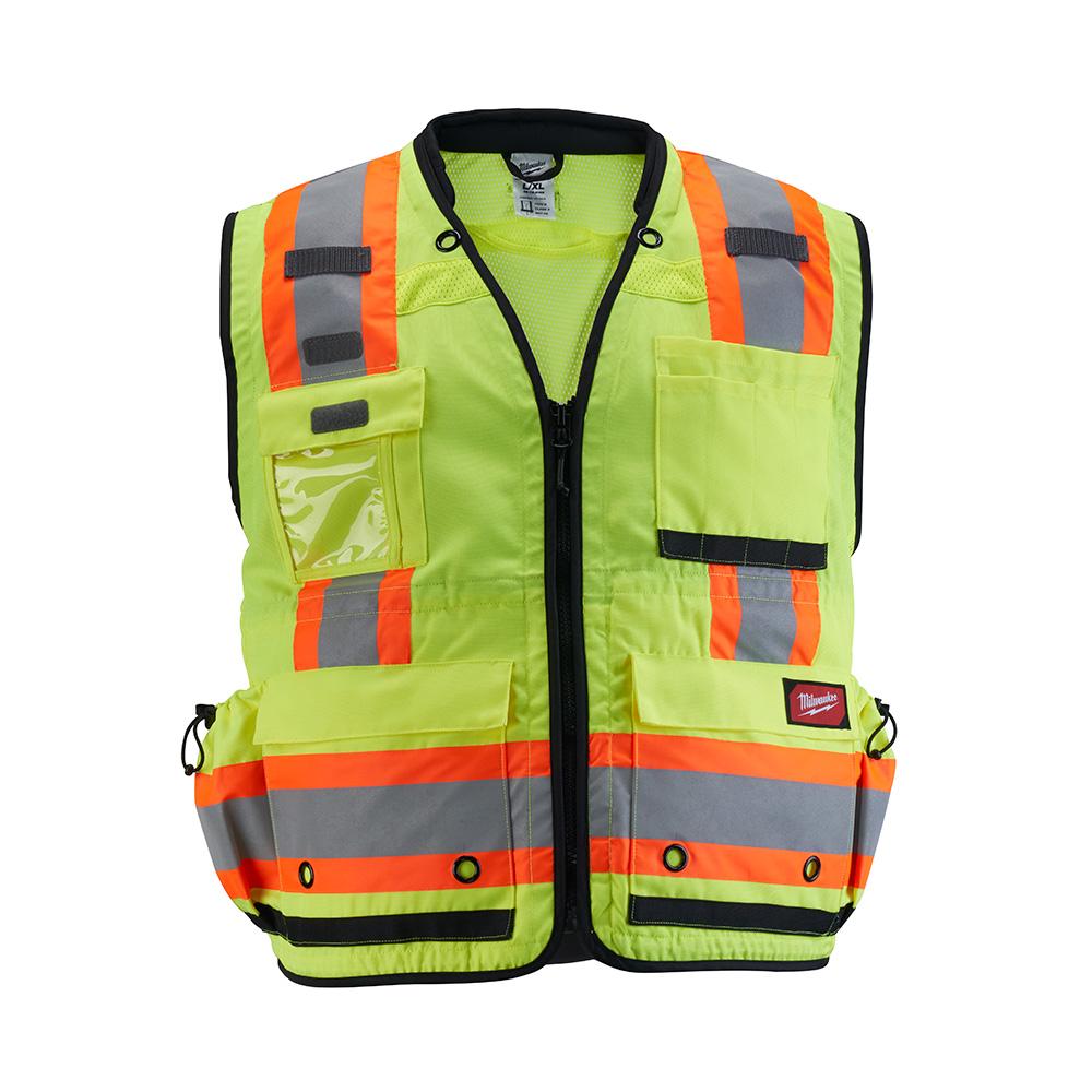 Class 2 Surveyor&#39;s High Visibility Yellow Safety Vest - S/M<span class=' ItemWarning' style='display:block;'>Item is usually in stock, but we&#39;ll be in touch if there&#39;s a problem<br /></span>