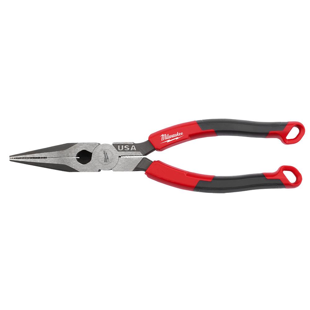 8&#34; Long Nose Comfort Grip Pliers (USA)<span class=' ItemWarning' style='display:block;'>Item is usually in stock, but we&#39;ll be in touch if there&#39;s a problem<br /></span>