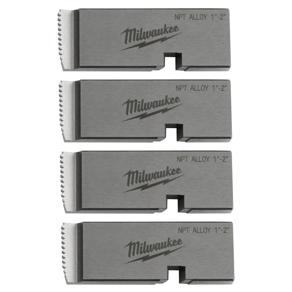 Milwaukee® 1&#34;-2&#34; ALLOY NPT Universal Pipe Threading Dies<span class=' ItemWarning' style='display:block;'>Item is usually in stock, but we&#39;ll be in touch if there&#39;s a problem<br /></span>