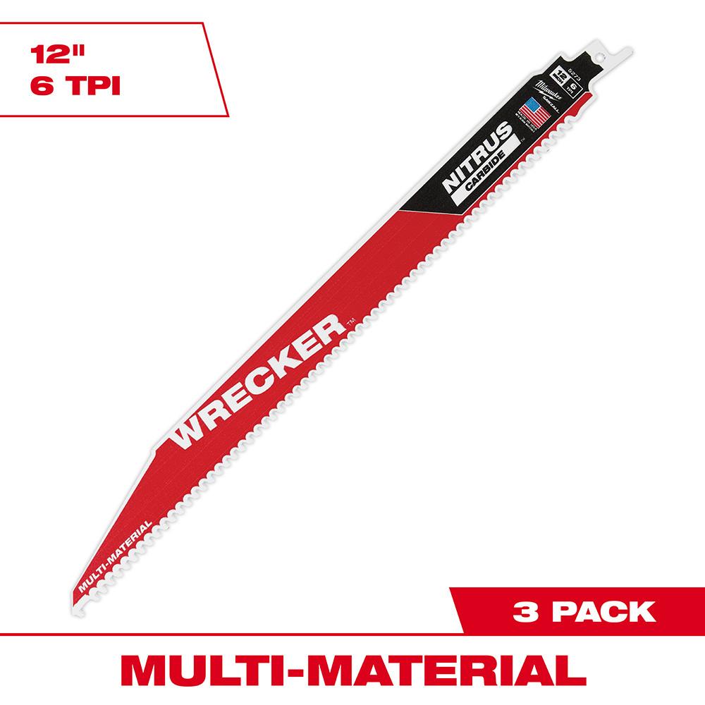 12&#34; The WRECKER™ with NITRUS CARBIDE™ 3PK<span class=' ItemWarning' style='display:block;'>Item is usually in stock, but we&#39;ll be in touch if there&#39;s a problem<br /></span>