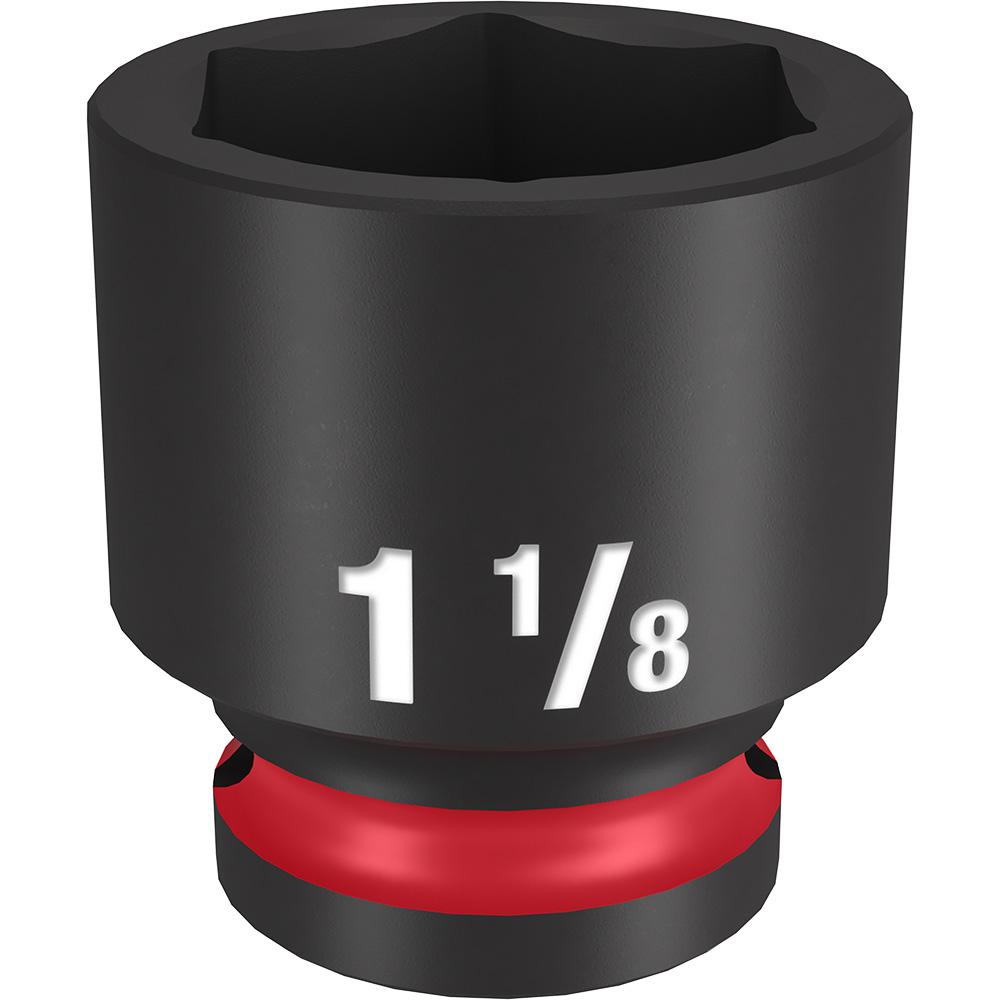 SHOCKWAVE™ Impact Duty™ 1/2&#34; Drive 1-1/8&#34; Standard 6 Point Socket<span class=' ItemWarning' style='display:block;'>Item is usually in stock, but we&#39;ll be in touch if there&#39;s a problem<br /></span>