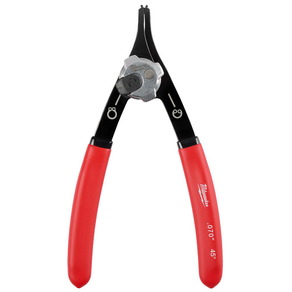 .070&#34; Convertible Snap Ring Pliers - 45°<span class=' ItemWarning' style='display:block;'>Item is usually in stock, but we&#39;ll be in touch if there&#39;s a problem<br /></span>