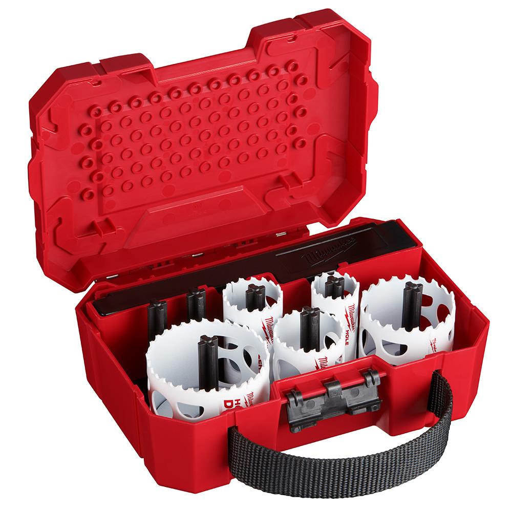 HOLE DOZER™  Large Diameter Hole Saw Kit - 9PC<span class=' ItemWarning' style='display:block;'>Item is usually in stock, but we&#39;ll be in touch if there&#39;s a problem<br /></span>