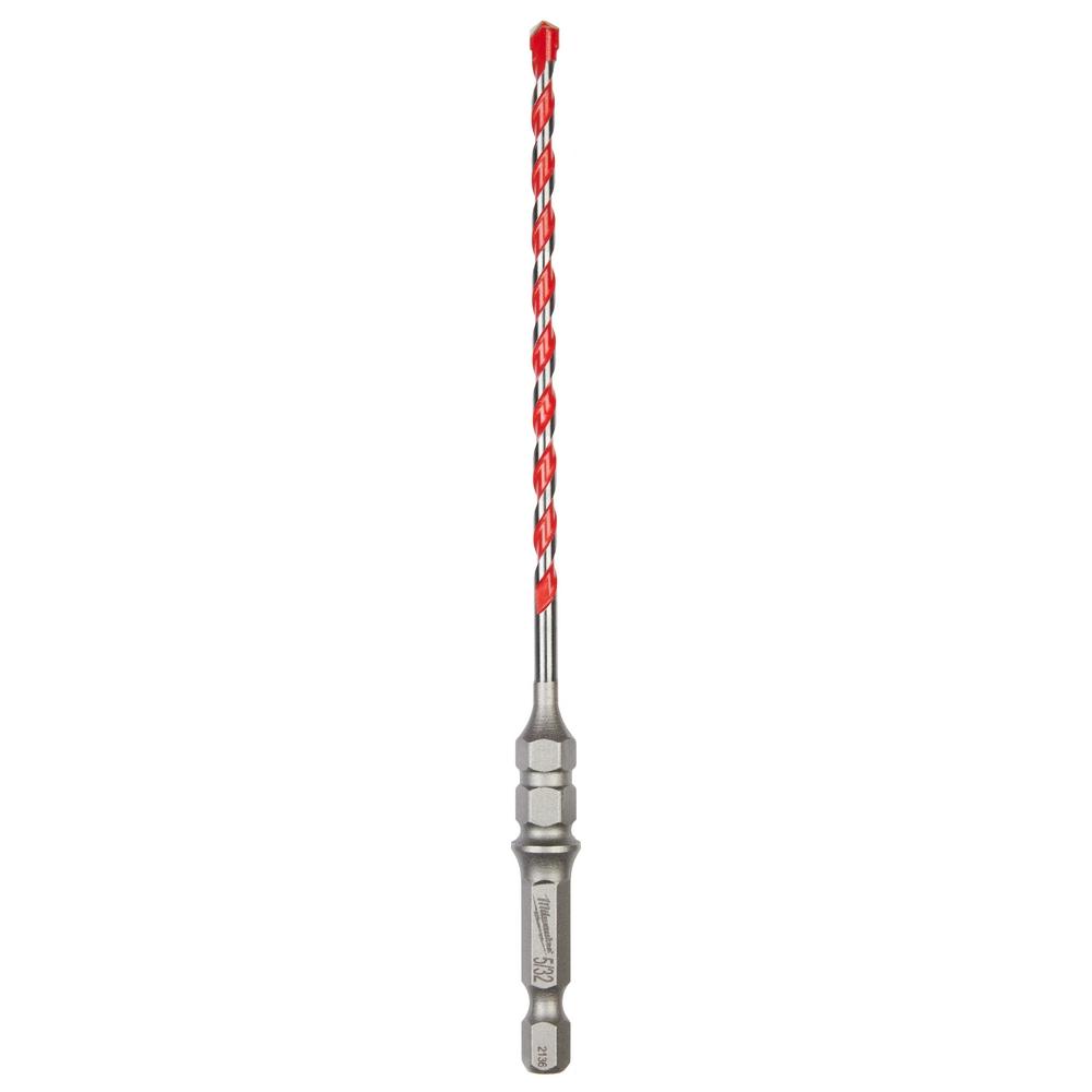 5/32&#34; x 6&#34; SHOCKWAVE™ Carbide Hammer Drill Bit for Concrete Screws<span class=' ItemWarning' style='display:block;'>Item is usually in stock, but we&#39;ll be in touch if there&#39;s a problem<br /></span>