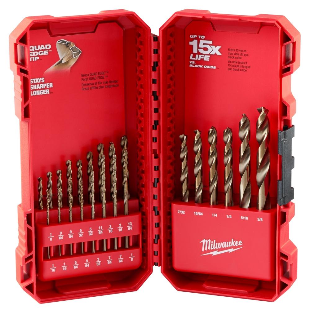 RED HELIX™ Cobalt Drill Bit Set – 23PC<span class=' ItemWarning' style='display:block;'>Item is usually in stock, but we&#39;ll be in touch if there&#39;s a problem<br /></span>