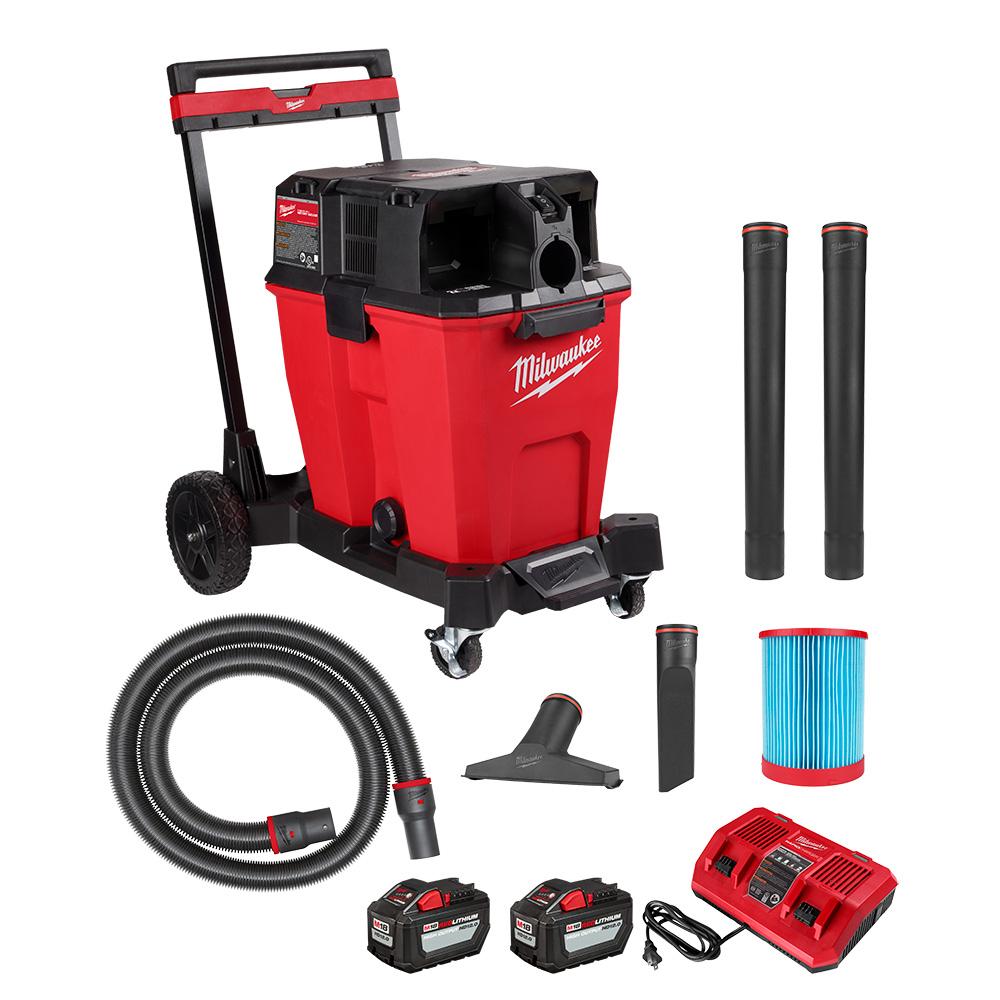 M18 FUEL™ 12 Gallon Dual-Battery Wet/Dry Vacuum Kit<span class=' ItemWarning' style='display:block;'>Item is usually in stock, but we&#39;ll be in touch if there&#39;s a problem<br /></span>