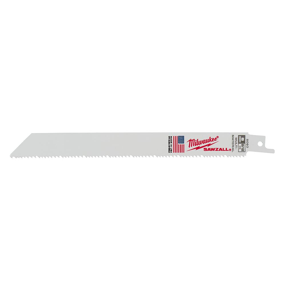 8 in. 8/12TPI Sawzall Blade<span class=' ItemWarning' style='display:block;'>Item is usually in stock, but we&#39;ll be in touch if there&#39;s a problem<br /></span>