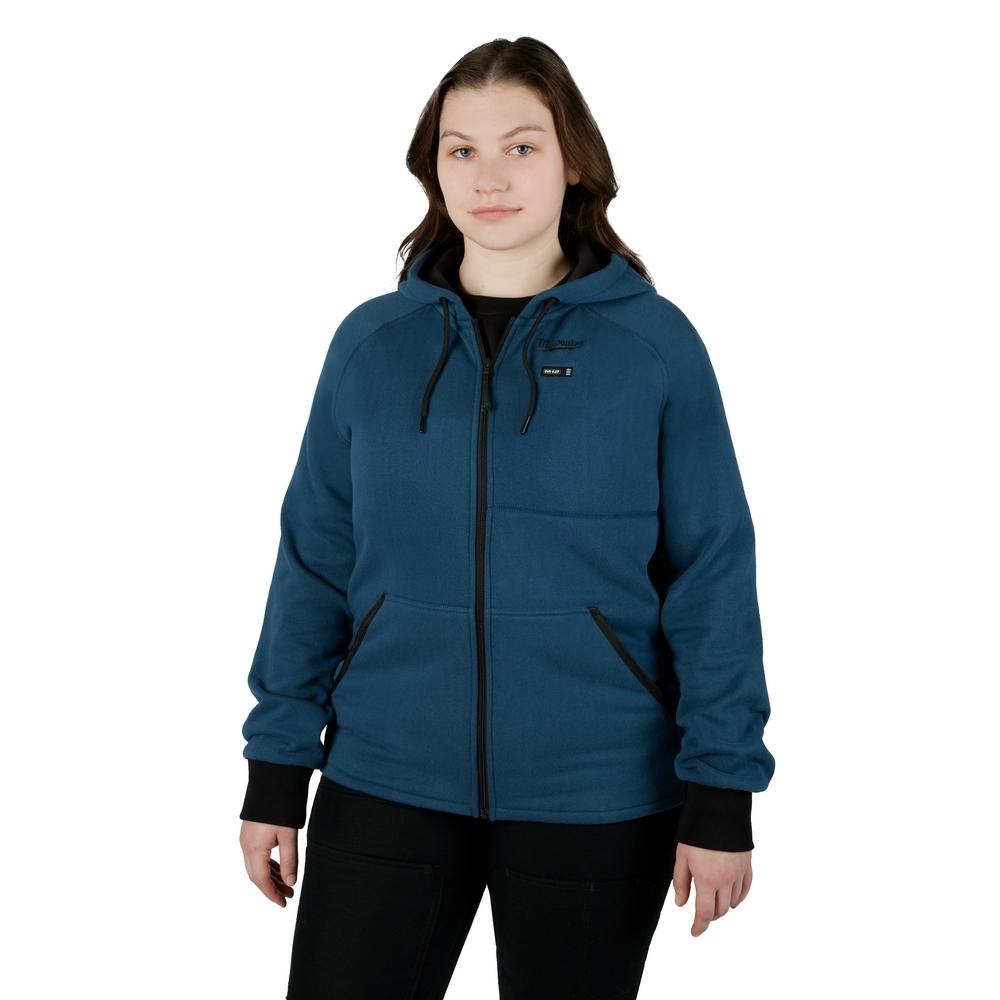 M12™ Women&#39;s Heated Hoodie Kit Blue 2X<span class=' ItemWarning' style='display:block;'>Item is usually in stock, but we&#39;ll be in touch if there&#39;s a problem<br /></span>