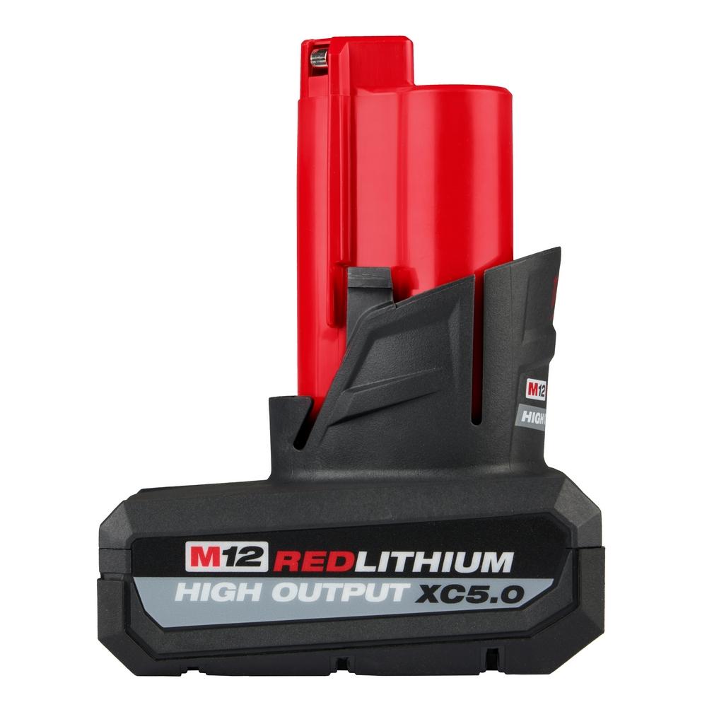 M12 REDLITHIUM™ HIGH OUTPUT™ XC5.0 Battery Pack<span class=' ItemWarning' style='display:block;'>Item is usually in stock, but we&#39;ll be in touch if there&#39;s a problem<br /></span>