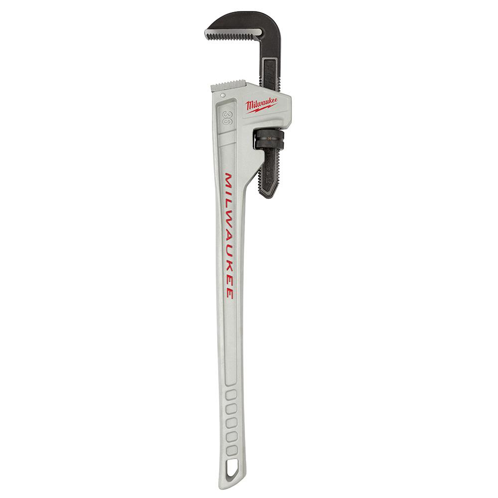 36 in. Aluminum Pipe Wrench<span class=' ItemWarning' style='display:block;'>Item is usually in stock, but we&#39;ll be in touch if there&#39;s a problem<br /></span>