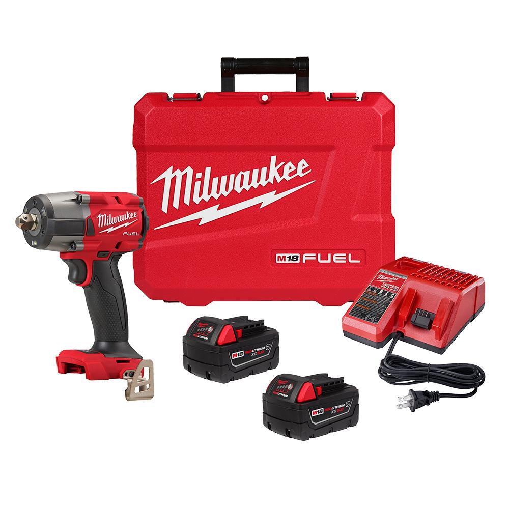 M18 FUEL™ 1/2&#34; Mid-Torque Impact Wrench w/ Pin Detent Kit<span class=' ItemWarning' style='display:block;'>Item is usually in stock, but we&#39;ll be in touch if there&#39;s a problem<br /></span>