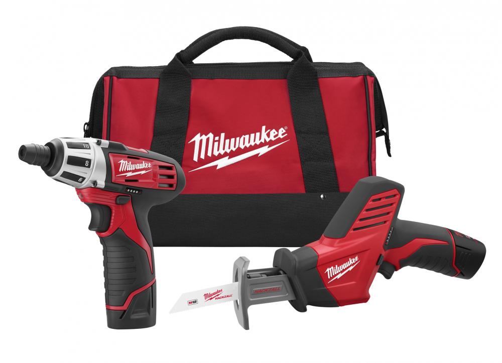 M12™ Cordless Lithium-Ion 2-Tool Combo Kit-Reconditioned<span class=' ItemWarning' style='display:block;'>Item is usually in stock, but we&#39;ll be in touch if there&#39;s a problem<br /></span>