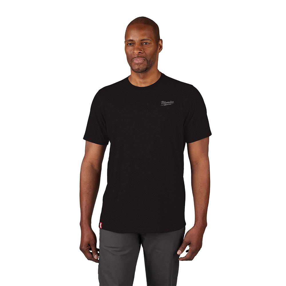 FREEFLEX™ Hybrid Work Tee - Short Sleeve - Black S<span class=' ItemWarning' style='display:block;'>Item is usually in stock, but we&#39;ll be in touch if there&#39;s a problem<br /></span>