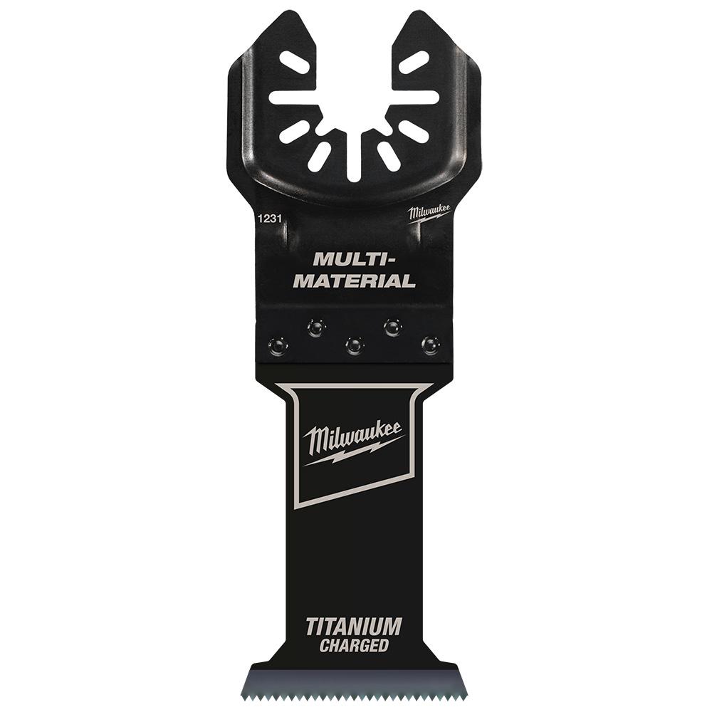 MILWAUKEE® OPEN-LOK™ 1-3/8&#34; TITANIUM CHARGED™ Bi-Metal Multi-Material Multi-Tool Blades 25PK<span class=' ItemWarning' style='display:block;'>Item is usually in stock, but we&#39;ll be in touch if there&#39;s a problem<br /></span>