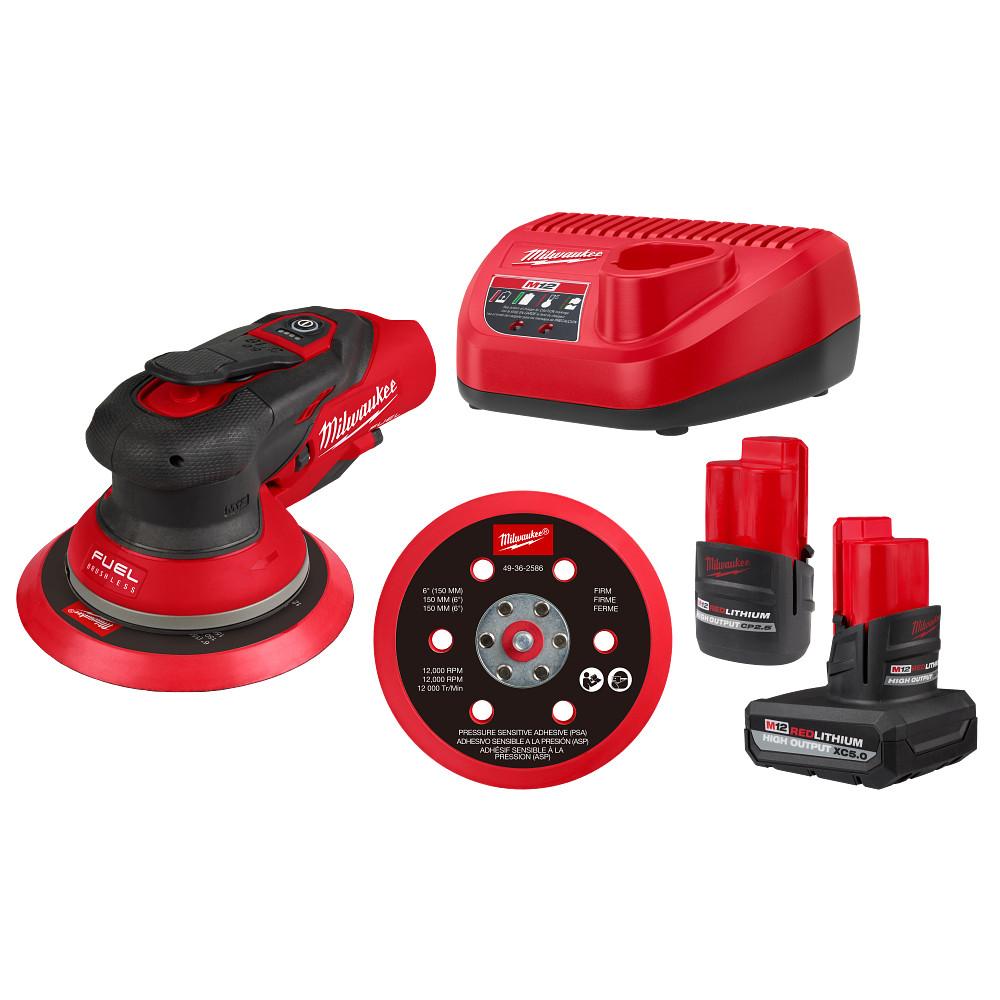 M12 FUEL™ 6&#34; Random Orbital Sander Kit (3/16&#34;)<span class=' ItemWarning' style='display:block;'>Item is usually in stock, but we&#39;ll be in touch if there&#39;s a problem<br /></span>