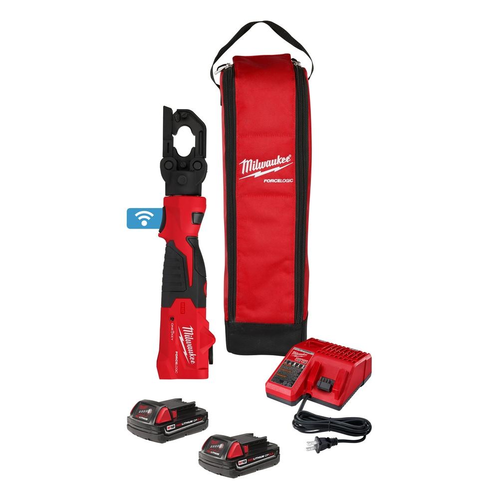 M18™ FORCE LOGIC™ 6T Latched Linear Utility Crimper<span class=' ItemWarning' style='display:block;'>Item is usually in stock, but we&#39;ll be in touch if there&#39;s a problem<br /></span>